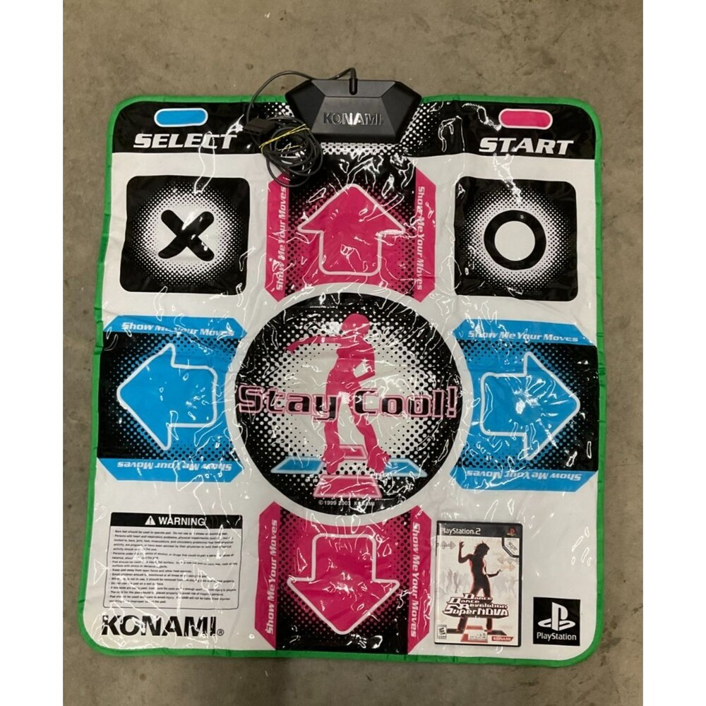 Dance Dance Revolution SuperNova with ** controller mat**